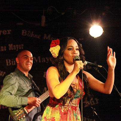 Alegre Corra und Carol Pereyr (Foto: Walter Ulreich)